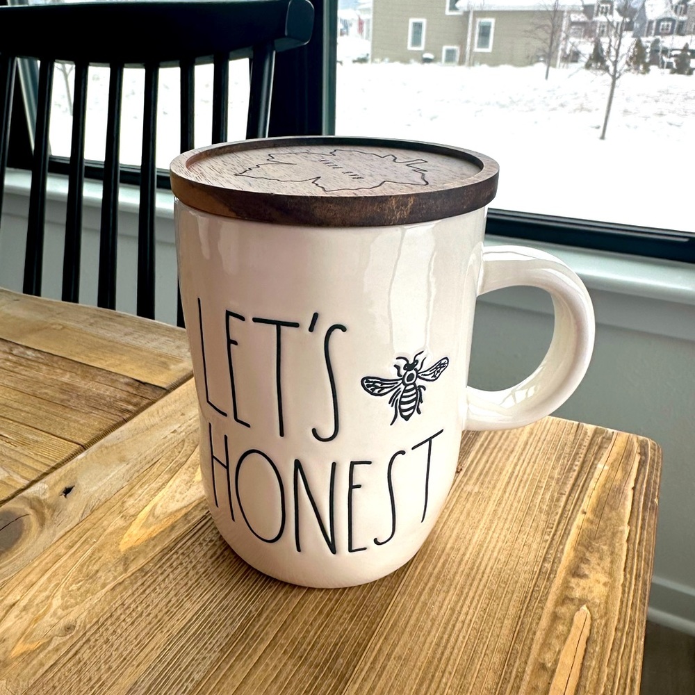Rae Dunn Let’s [bee] Honest mug